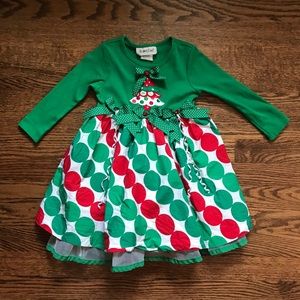 SOLD: 5/$25 🟡 Girls 2T Christmas Dress